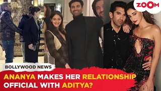 Aditya Roy Kapur & Ananya Panday make their relationship OFFICIAL with this romantic gesture?