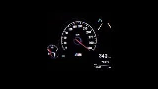 400 km/h signboard for bmw