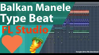 Balkan Manele Type Beat FL Studio 2023 (Romanian Type Beat)