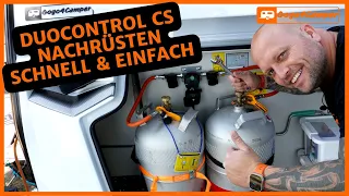 Truma Duocontrol CS im Wohnwagen / Wohnmobil einbauen und via App den Gasfüllstand prüfen