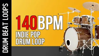 (1) Indie Pop Drum Loop 140 BPM