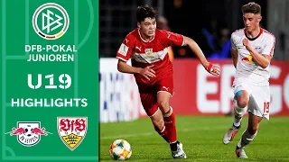 Stuttgart talents show ability | RB Leipzig vs. Stuttgart 1-2 | Highlights | U19 DFB-Pokal | Final