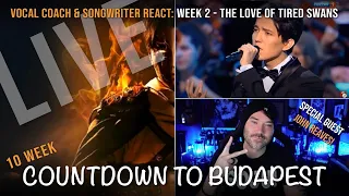 10-Week Countdown to Budapest |  The Love Of Tired Swans by Dimash w/ special guest John Reaves