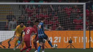 FIFA 21 PS5 - Brozović scores a screamer at Anfield