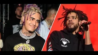 Lil Pump and J Cole Interviewed each other after meeting for the first time at Rolling Loud.