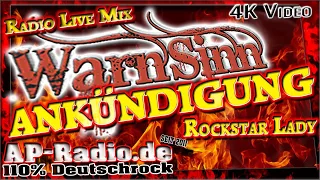 Deutschrock Mix - WarnSinn -  AP-Radio 110% Deutschrock 🔥📻🔥  (4K Video - Musik Mix Trailer)