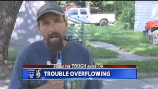 Video  Neighbor concerned about flowing water in abandoned house