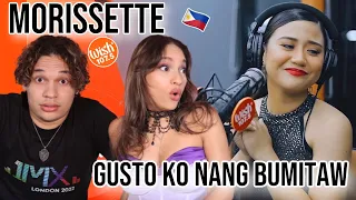 WTF How is this better!? Waleska & Efra react to Morissette - Gusto Ko Nang Bumitaw LIVE on Wish Bus
