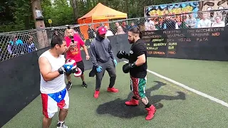 Puerto Rico vs Mexico Collide in a backyard brawl!!!