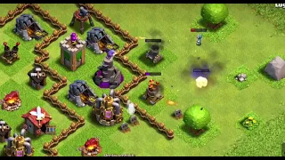 Normal clash of clans gameplay…