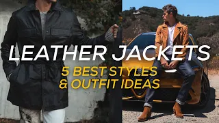 How to Style a Leather Jacket