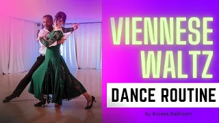 Viennese Waltz Dance Routine to Tightrope (The Greatest Showman Soundtrack) - ACCESS BALLROOM
