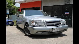 ราคาถูกที่สุด พร้อมชุดแต่งเพียบ Benz w140 500sel ตัวยาว ซันรูฟ