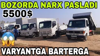 28 MART FARGONA MASHINA BOZORIDA VARUANTGA ISUZULAR BARTAVOY ISUZU MERS SOMOSVOL FYAT SPRENTER GURZA