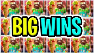 BIGGER BASS BONANZA 🔥 SLOT HUGE WINS ON €60 MAX BET 😮 SO MANY FISH OMG‼️