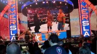 Double Tap Out in WWE Championship at Summerslam 2012