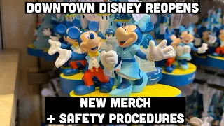 Downtown Disney Reopens at Disneyland! New Merch and Safety Procedures