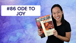 86 Ode to Joy from Essential Elements Cello Book 1