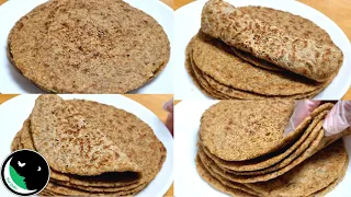 Flaxseed Roti | Weight Loss Roti | Paratha for Diabetes Patients | Low Carb Gluten Free Wraps Recipe