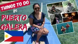 THINGS TO DO IN PUERTO GALERA PHILIPPINES