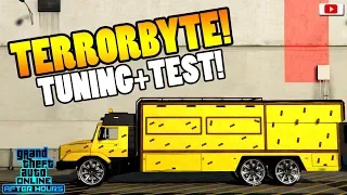 😨BESTE PANZERUNG! TERRORBYTE Tuning+Test!😨 [GTA 5 Online After Hours Update DLC]