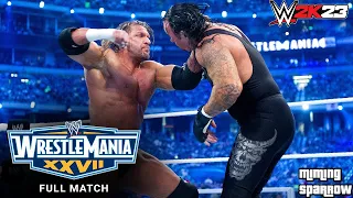 Undertaker vs. Triple H - No Holds Barred Match: WrestleMania XXVII