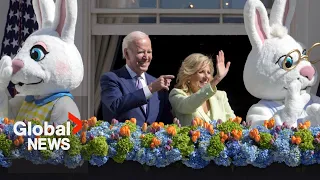 Bidens host annual Easter Egg Roll at White House