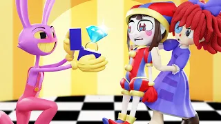JAX Forced POMNI To Get MARRIED - "The Amazing Digital Circus" Animation