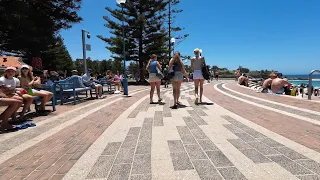 (4k) Summer Walk. Coogee Beach & Shops. Sydney, Australia | January 2023 | DJI Osmo Action 3.