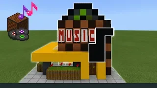 Minecraft Tutorial: How To Make A Music Store "2019 City Tutorial"