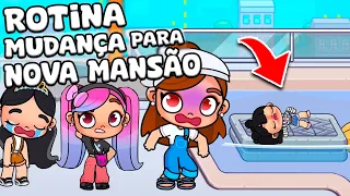 ROTINA MUDANDO PARA MANSÃO NOVA | AVATAR WORLD ROTINAS E HISTÓRIAS