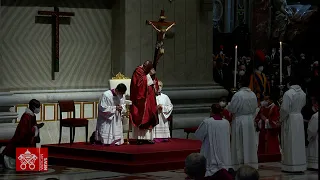 2022 April 15 Highlights Pope Francis - Celebration of the Passion of the Lord