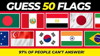 Guess the Flag Quiz | Can You Guess the 50 Flags?