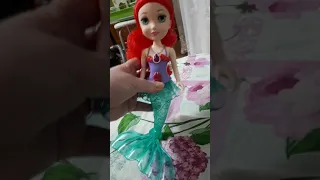 Обзор на куклу Ариэль Русалочка из Галамарта всего за 199российских рублей 😍Классная куколка !👍❤
