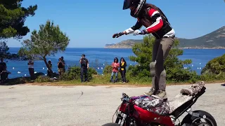 Stunt Sarah Lezito - Galeria Biker Bay 2016 #SarahLezito