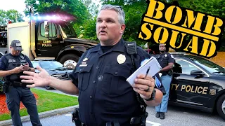 YouTubers Find Bombs, Police Evacuate City! (BOMB SQUAD CALLED)