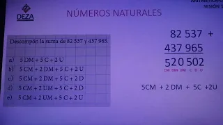 CEPRE I S01 Aritmética: Números naturales