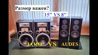 Эстонские колонки Audes 170AC vs Jamo Dynamic 200  – любительский обзор от Макса