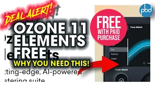 Ozone 11 Elements Free With Purchase Until May 31! How to Master With Ozone