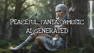 Peaceful Fantasy Melodic Ambient Music Free [AI-Generated]