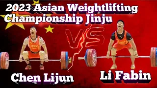 Li Fabin🥇 vs Chen Lijun🥈 61kg CHINA🇨🇳 2023 AWC SOUTH KOREA JINJU, ALL ATTEMPTED