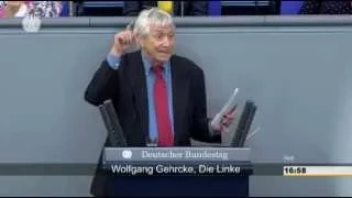 Wolfgang Gehrcke, DIE LINKE: Deutsche Kriegsbeteiligung in Afghanistan war grundlegender Fehler