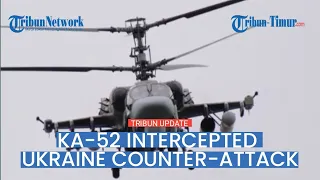 Ka-52 reconnaissance attack helicopter in action in South Donetsk direction