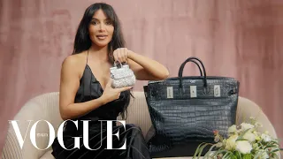 Inside Kim Kardashian's Hermès Travel Bag | In The Bag | Vogue Italia