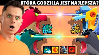 TESTUJĘ WSZYSTKIE GODZILLE! KTÓRA JEST NAJLEPSZA? BRAWLS STARS