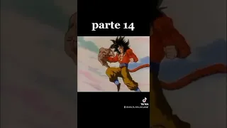 Goku ssj4 si arrabbia con naturon shenron