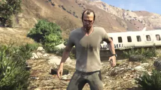 Grand Theft Auto V - 100% Walkthrough Part 68 [PS4] – Mission: Caida Libre