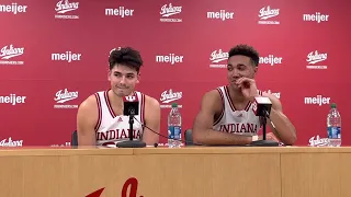 Trey Galloway, Trayce Jackson-Davis postgame: Nebraska: Dec. 7, 2022