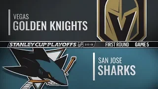 Vegas Golden Knights vs San Jose Sharks | Apr 18, 2019 NHL | Game 5 Stanley Cup 2019 | Обзор матча