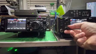 FTDX10  vs IC-7300 CW Shootout CQWWDX CW Contest